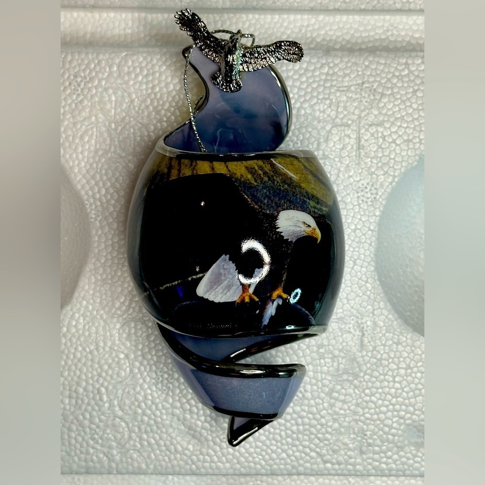 11th Issue in the On Eagles Wings Heirloom Porcelain Bradford Exchange Ornaments